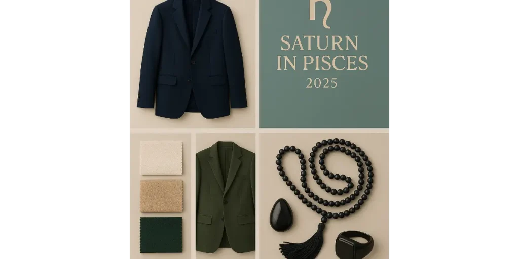 Saturn in Pisces Fashion Moodboard